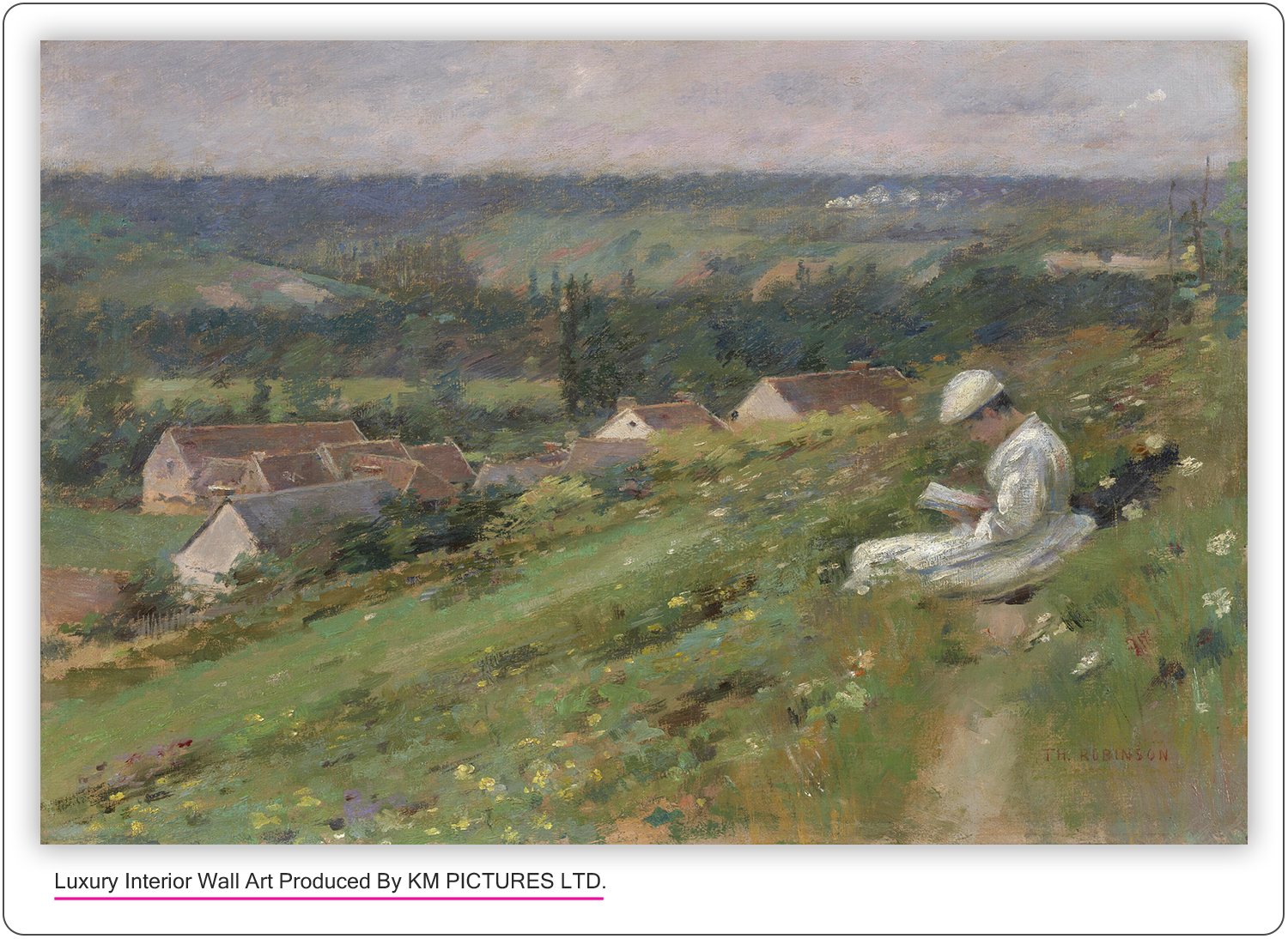 The Valley of Arconville, 1887