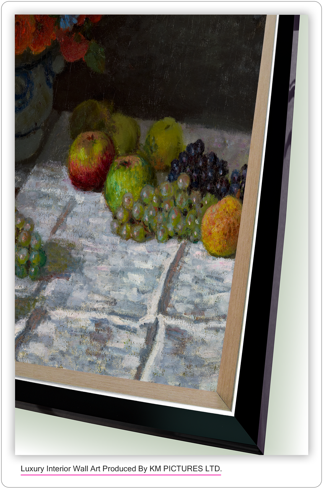 Still Life with Flowers and Fruit, 1869