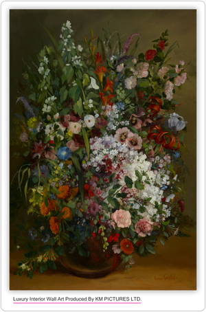 Bouquet of Flowers in a Vase, 1862