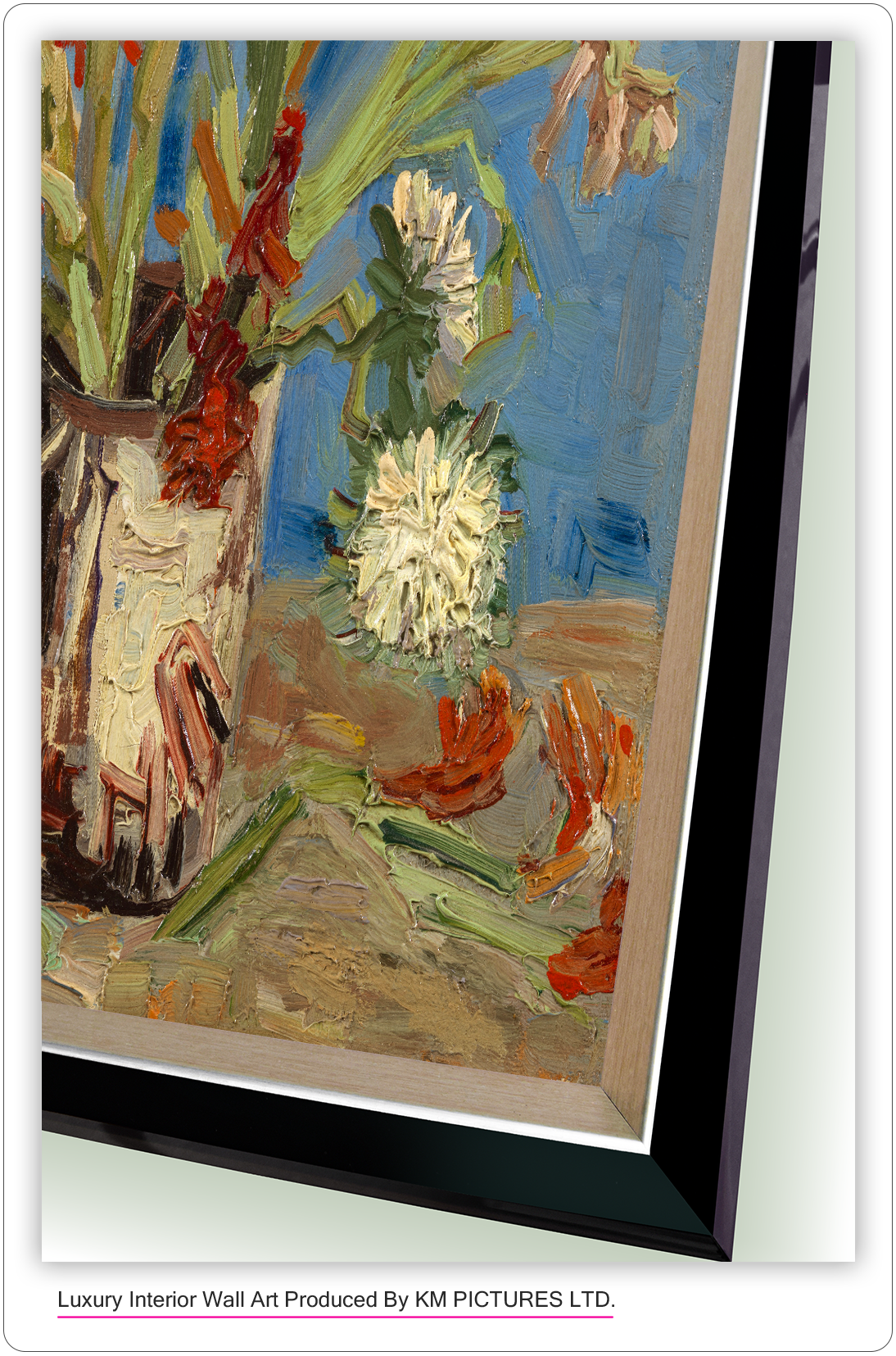 Vase with Gladioli and Chinese Asters, 1886