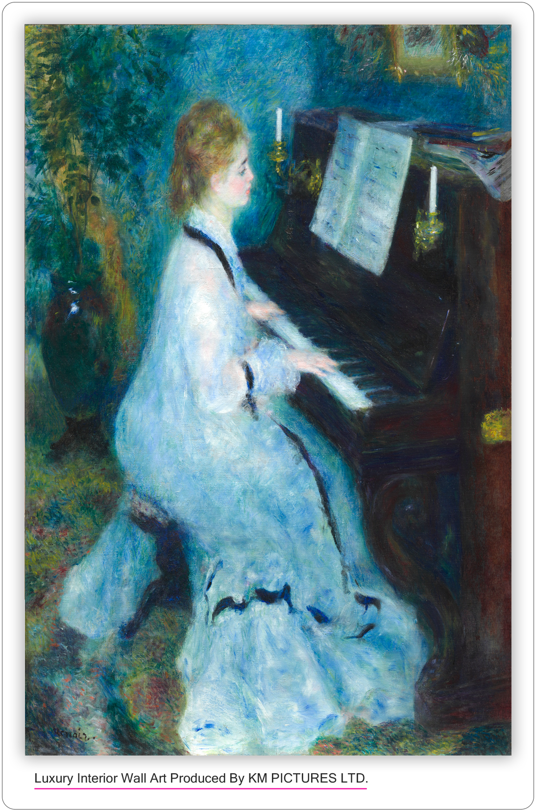 Woman at the Piano 1875/76