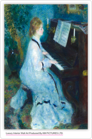Woman at the Piano 1875/76