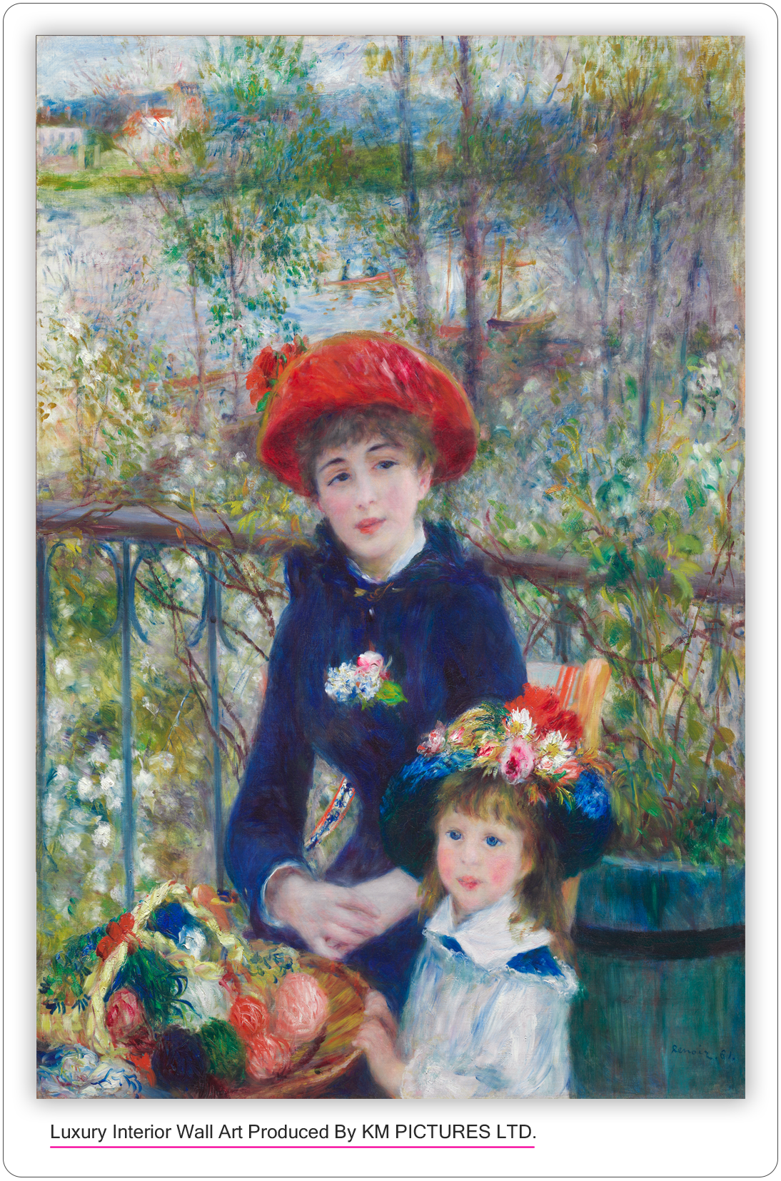Two Sisters (On the Terrace), 1881