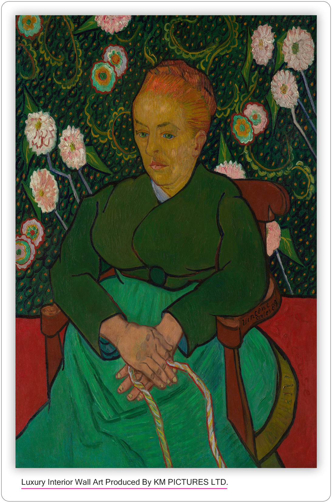 La Berceuse (Woman Rocking a Cradle; Augustine-Alix Pellicot Roulin, 1851–1930