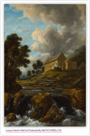 Landscape with a Church by a Torrent