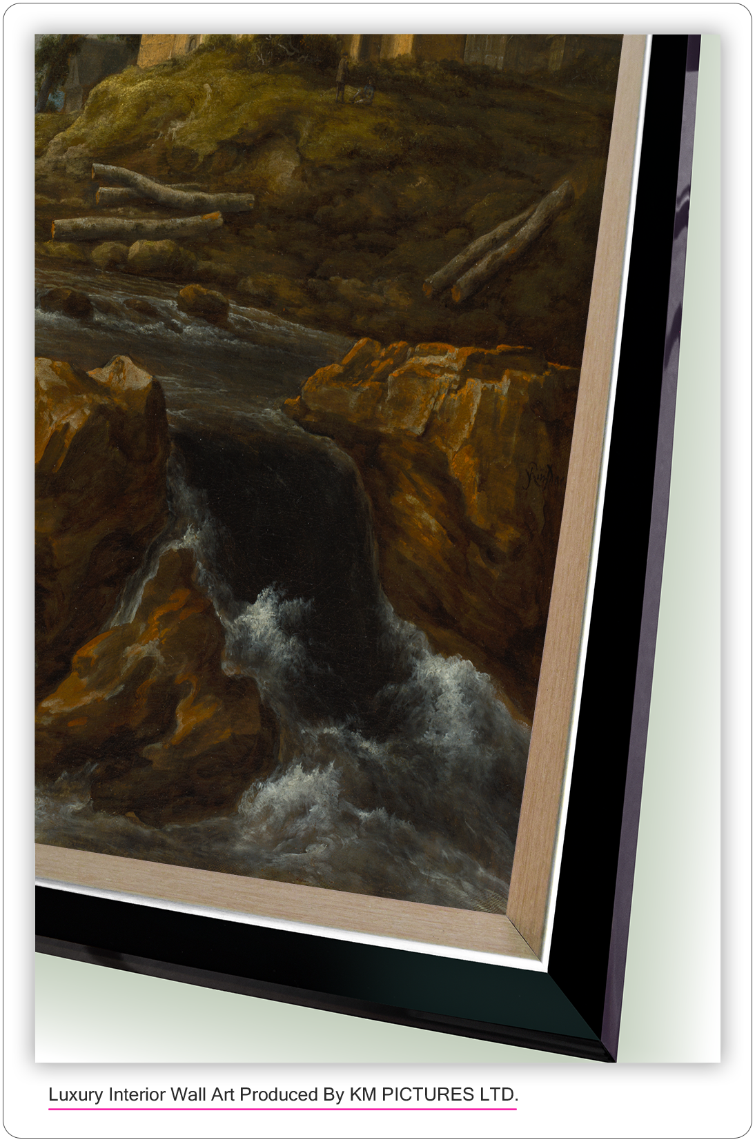 Landscape with a Church by a Torrent