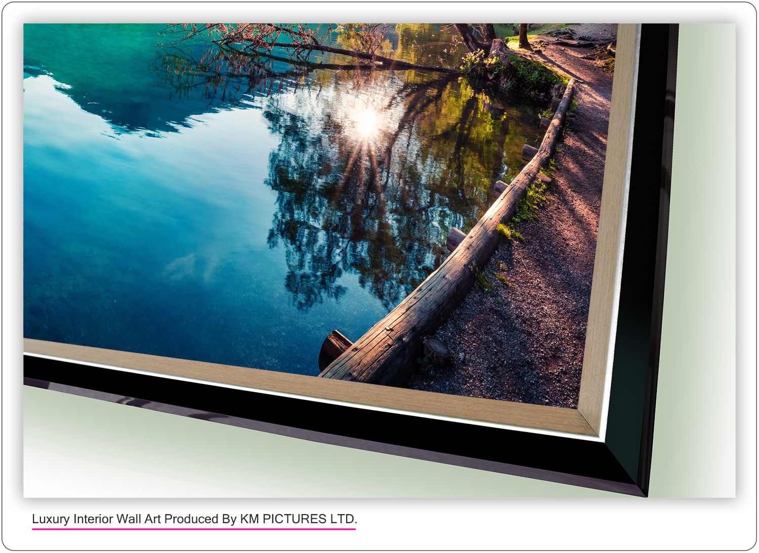 Colourful summer view of Fusine lake